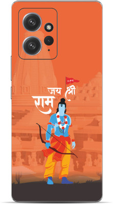 VYBE The Smart Choice Redmi Note 12 Shree Ram Mobile Skin Mobile Skin(Chestnut 29)