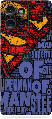 WeCre8 Skin's Motorola Edge 50 5G Mobile Skin(Superman-Typography)