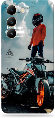 SkinoMania vivo t3 5g Ultra Premium Vinyl Mobile Skin (Multicolor) Mobile Skin(feeling-sad)