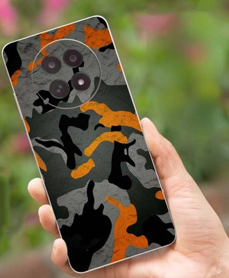 BugguSkin Realme Narzo N65 5g Mobile Skin(ORANGE AND GREY)