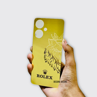 Decore Desire Xiomi Poco M6 5G / Redmi 13C 5G Golden Panel & Mobile Skin(Gold)
