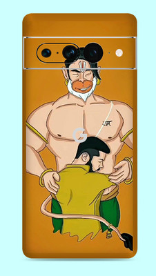 WeCre8 Skin's Google Pixel 7 Pro 5G Mobile Skin(Hanuman Bhakt Multicolor Mobile Skin)