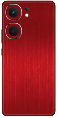 Vcare GadGets Dark Red Brushed i QOO Neo9 Pro 5G Mobile Skin(Dark Red Brushed)