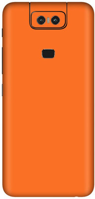 Vcare GadGets Asus Zenfone 6 Z Mobile Skin(Orange)