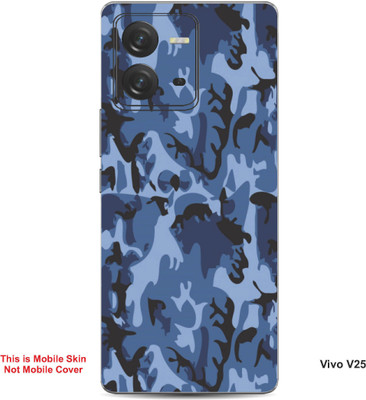 VYBE The Smart Choice Vivo V25 Camouflage Embossed Mobile Skin(Pickled Bluewood 4)