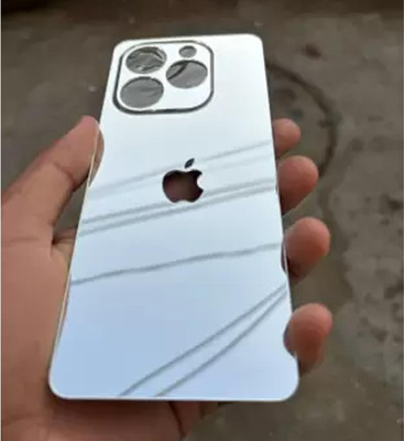 MOBIZONE INFINIX NOTE 40X 5G SILVER MIRROR BACK PANNEL Mobile Skin(Silver)