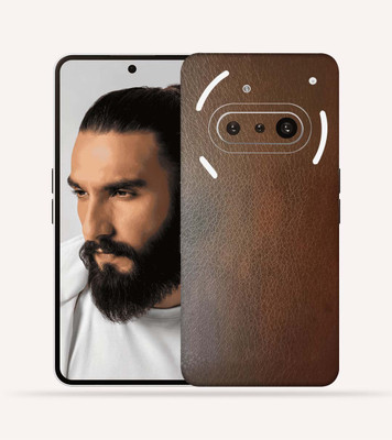 OggyBaba OggyBaba Nothing Phone 3a 5g Mobile Skin(Brown-Leather)
