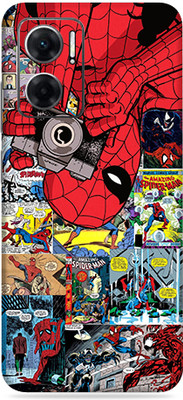 SkinoMania Redmi 11 Prime(5G) Mobile Skin(Multicolor Spider Camera)