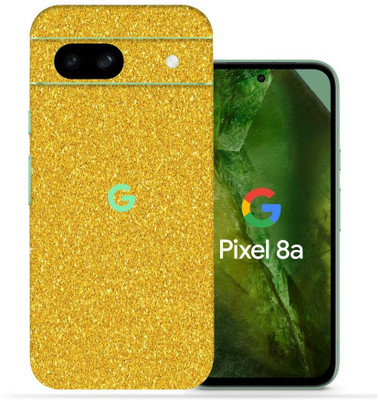 OggyBaba Google Pixel 8A 5g Mobile Skin(Golden Gliter)