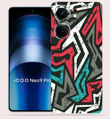 OggyBaba Vivo Iqoo Neo 9 Pro 5g Mobile Skin(Abstract Mad Angle)