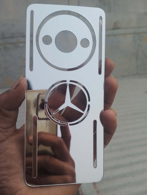 MOKPLZ REDMI A3 5G SILVER MIRROR BACK PANNEL Mobile Skin(Silver)