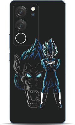 VYBE Vivo V29 Goku Mobile Skin Mobile Skin(Gunmetal Blue 35)