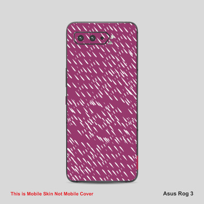 VYBE The Smart Choice Rog 3 Pattern Mobile Skin Mobile Skin(Multi Colour AG1)