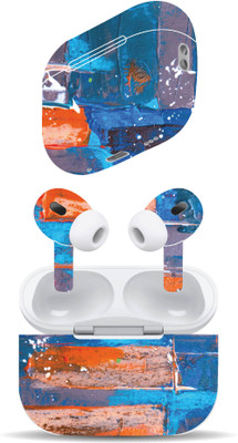 VYBE The Smart Choice Apple Airpods 2 Pro Abstract Mobile Skin(Multi Colour A56)