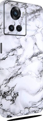 TJ CREATION OnePlus 10R 5G Mobile Skin(Ultra Super MARBLE Skin With High Matte Finish.)