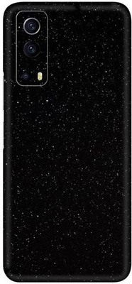 Vcare GadGets Starry Glitter Black vivo i QOO Z3 5G Mobile Skin(Starry Glitter Black)