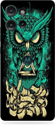 WeCre8 Skin's Motorola Edge 50 5G Mobile Skin(Angry-Owl)
