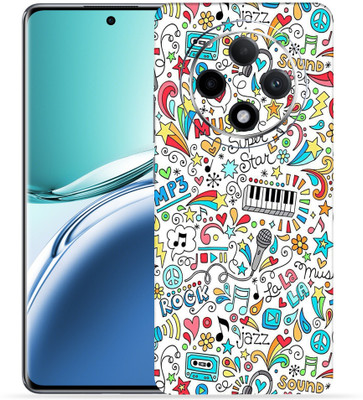 OggyBaba Oppo F27 pro plus 5g Mobile Skin(Music Graffiti)