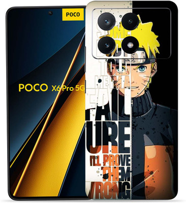 WeCre8 Skin's WeCre8 Skin's POCO X6 Pro 5G Mobile Skin(Naruto Anime quotes)