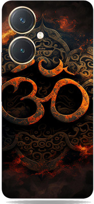 SkinoMania Vivo y27 Mobile Skin(Om Pattern Multicolor Mobile Skin)