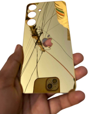 TWUAOP SAMSUNG GALAXY S24 FE 5G BACK PANNEL ACRYLIC Mobile Skin(Gold)