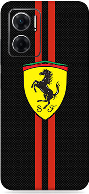SkinoMania Redmi 11 Prime(5G) Mobile Skin(Multicolor Ferrari Logo Image)