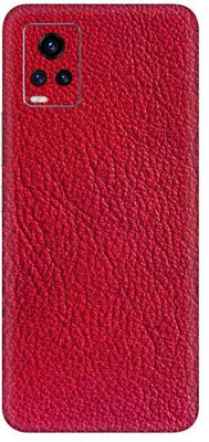Vcare GadGets Vivo V20 Pro Mobile Skin(Leather Red)