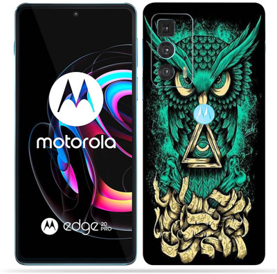 OggyBaba OggyBaba Moto Edge 20 pro Mobile Skin(Angry Owl)