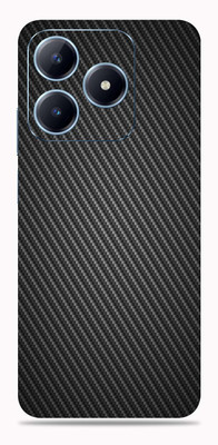 SkinoMania realme NARZO N63 Mobile Skin(Black CF)