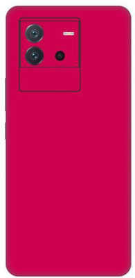 Vcare GadGets iQOO Neo 6 5G Matte Pink Back Side Premium Mobile Skin(Matte Pink)
