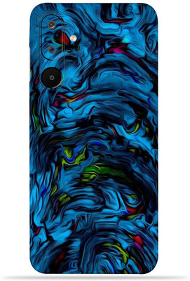 OggyBaba OggyBaba Samsung M16 5g Mobile Skin(Blue-Lava)