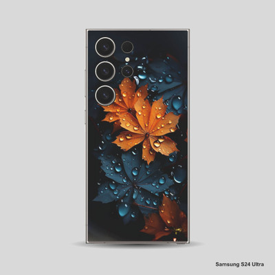 VYBE The Smart Choice Samsung S24 Ultra Pattern Mobile Skin Mobile Skin(Dark Grey Blue 22)