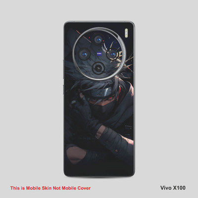 VYBE The Smart Choice Vivo 100X Kakashi Mobile Skin Mobile Skin(Tealish Blue 20)