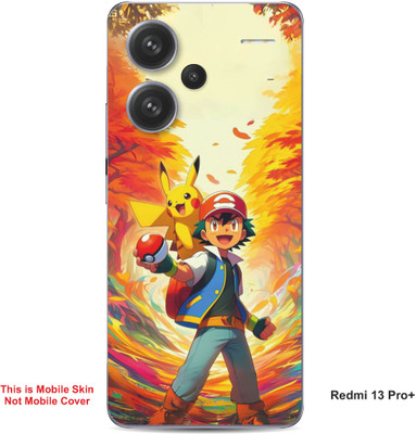 VYBE The Smart Choice Redmi 13 Pro Plus Pokemon Embossed Mobile Skin(Oasis A1)