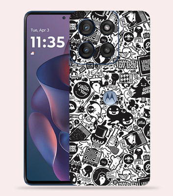 OggyBaba OggyBaba Moto G60 pro 5g Mobile Skin(Doodle Art)