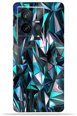 OggyBaba OggyBaba Vivo Iqoo 11s 5g Mobile Skin(Polygon-blue)
