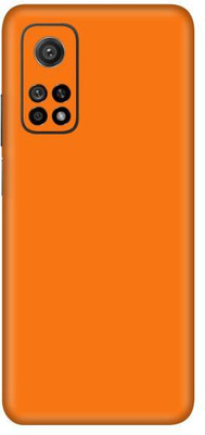 Vcare GadGets Mi 10 T 5G Mobile Skin(Orange Glossy)