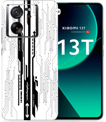 OggyBaba Xiaomi 13T Mobile Skin(White CyberPunk)
