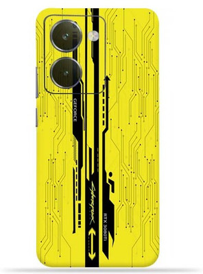 Gizmo Wraps Realme P3 Ultra 5g Mobile Skin(Yellow CyberPunk)