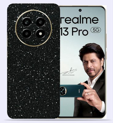 OggyBaba Realme 13 pro 5g Mobile Skin(Black Gliter)