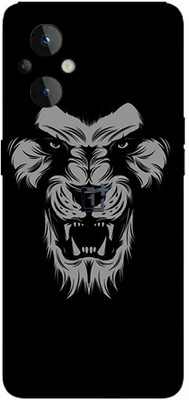 TJ CREATION OnePlus Nord N20 5G Mobile Skin(Ultra Super Black Loin Skin With High Matte Finish.)