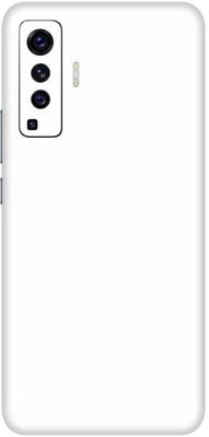 Vcare GadGets Vivo X50 Mobile Skin(White Jet)