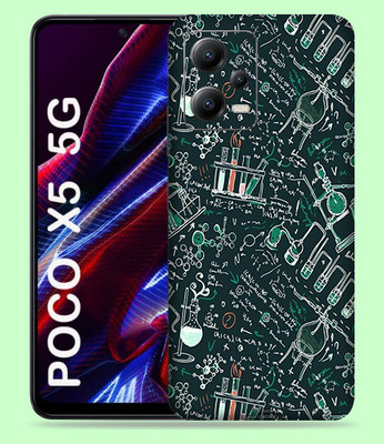 WeCre8 Skin's Xiaomi Poco X5 5G Mobile Skin(Science Lab Multicolor Mobile Skin)
