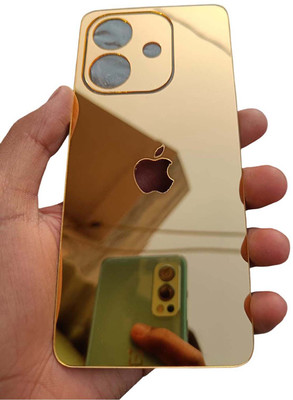 TWUAOP OPPO A3X 5G MOBILE SKIN MIRROR BACK PANNEL ACRYLIC SHEEL Mobile Skin(Gold)