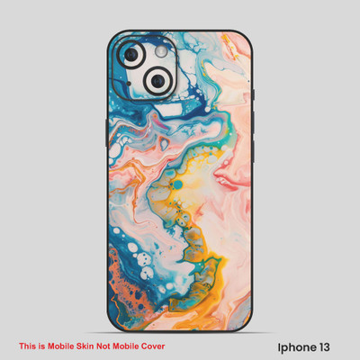 VYBE The Smart Choice iPhone 13 ART Mobile Skin(Multi color SKI E35)