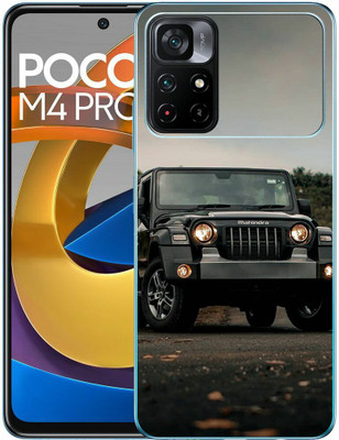 FCS Poco M4 Pro 5G Printed Back skin Mobile Skin(Thar Skin)