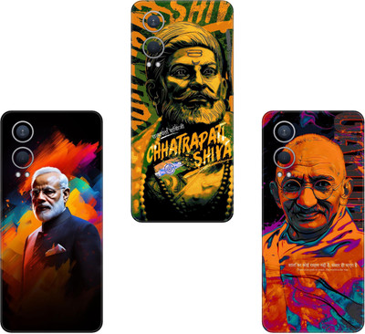 SKINADDA ONEPLUS NORD N10 5G COMBO(PACK OF 3)Camera&Back Protector Premium Vinyl Mobile Skin(Multicolor)