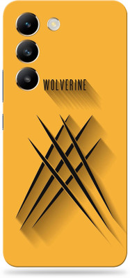 SkinoMania vivo t3 5g Ultra Premium Vinyl Mobile Skin (Multicolor) Mobile Skin(Wolverine-Sign)