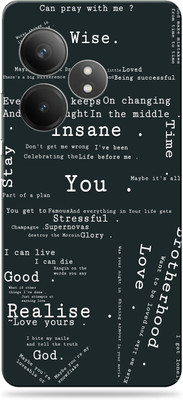 SkinoMania Realme GT 6T Mobile Skin(Words that matter)