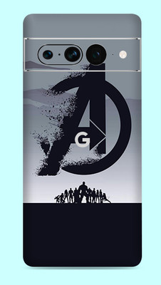 WeCre8 Skin's Google Pixel 7 Pro 5G Mobile Skin(Team Avenger Multicolor Mobile Skin)